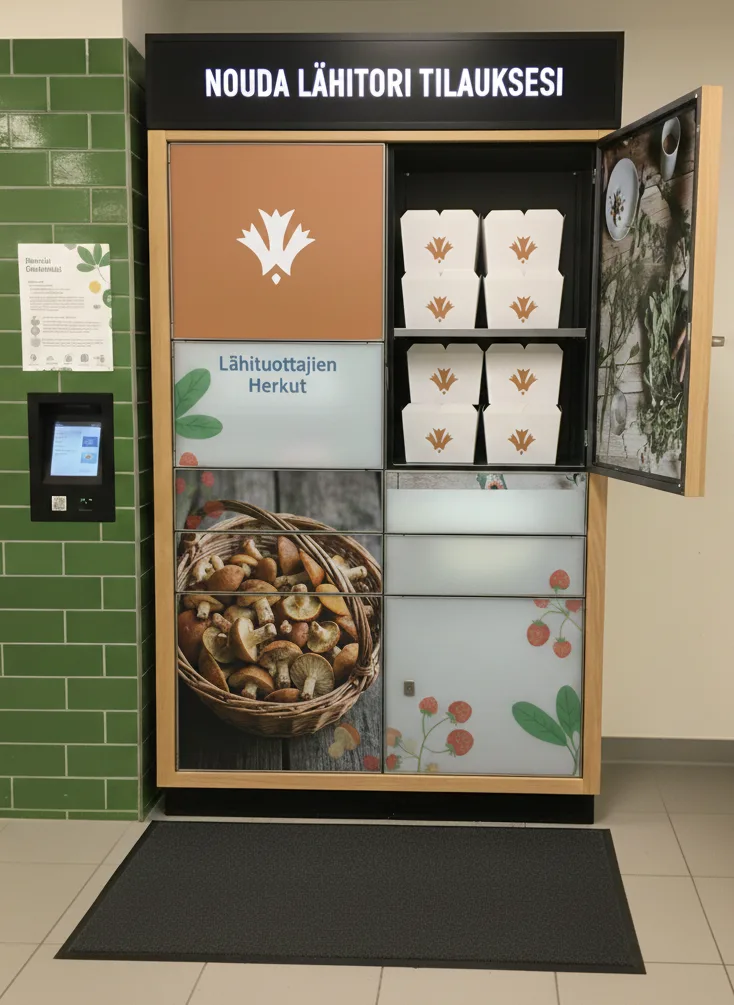 Willit Pickup Cabinet - Open